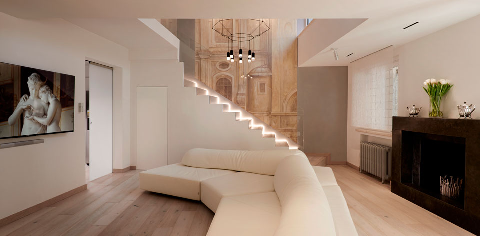 Vivia - Stories - Roman Penthouse - Living-room