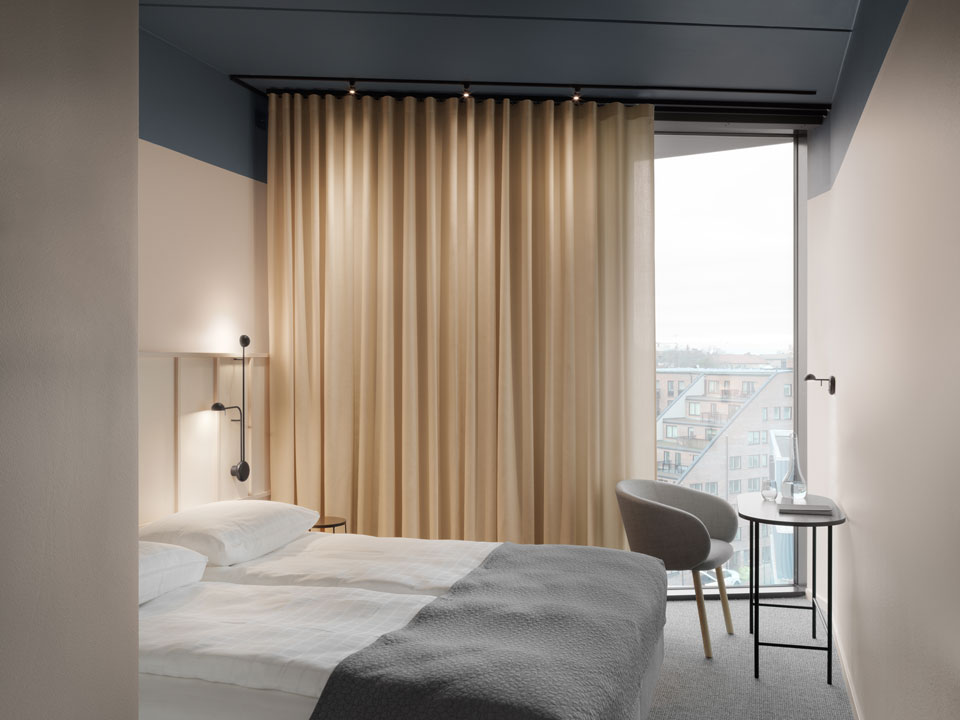 Vibia - Stories -Hotel bedroom lighting - Grow Hotel Stockholm - pin 1