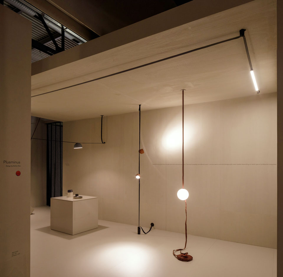 Vibia Euroluce 2019 - Plusminus by Stefan Diez