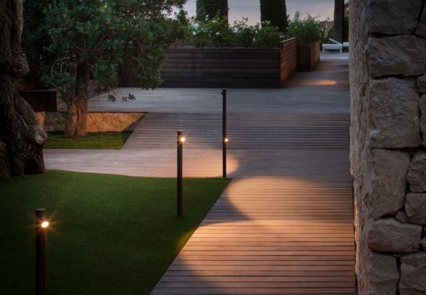 Vibia - Stories - Garden Path Lighting - Bamboo