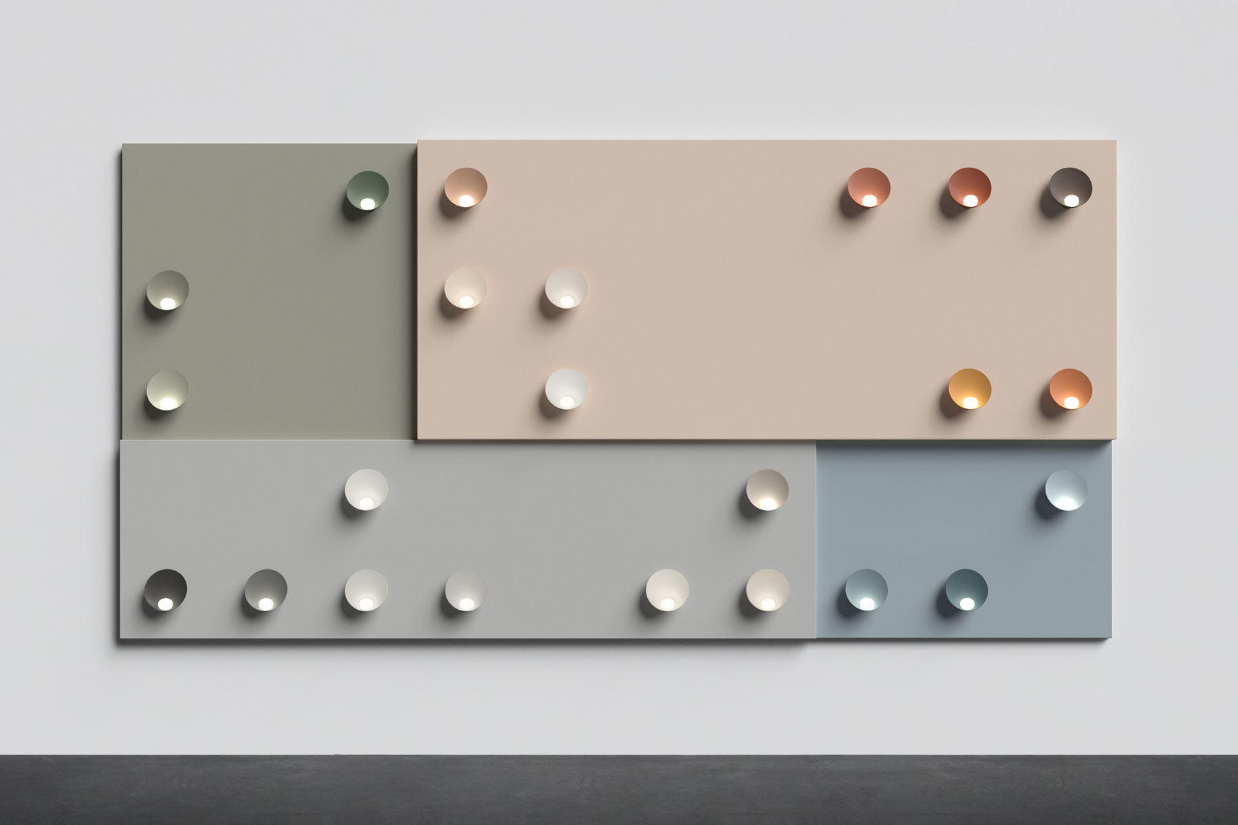 Vibia The Edit - Musa - Chromatica wall