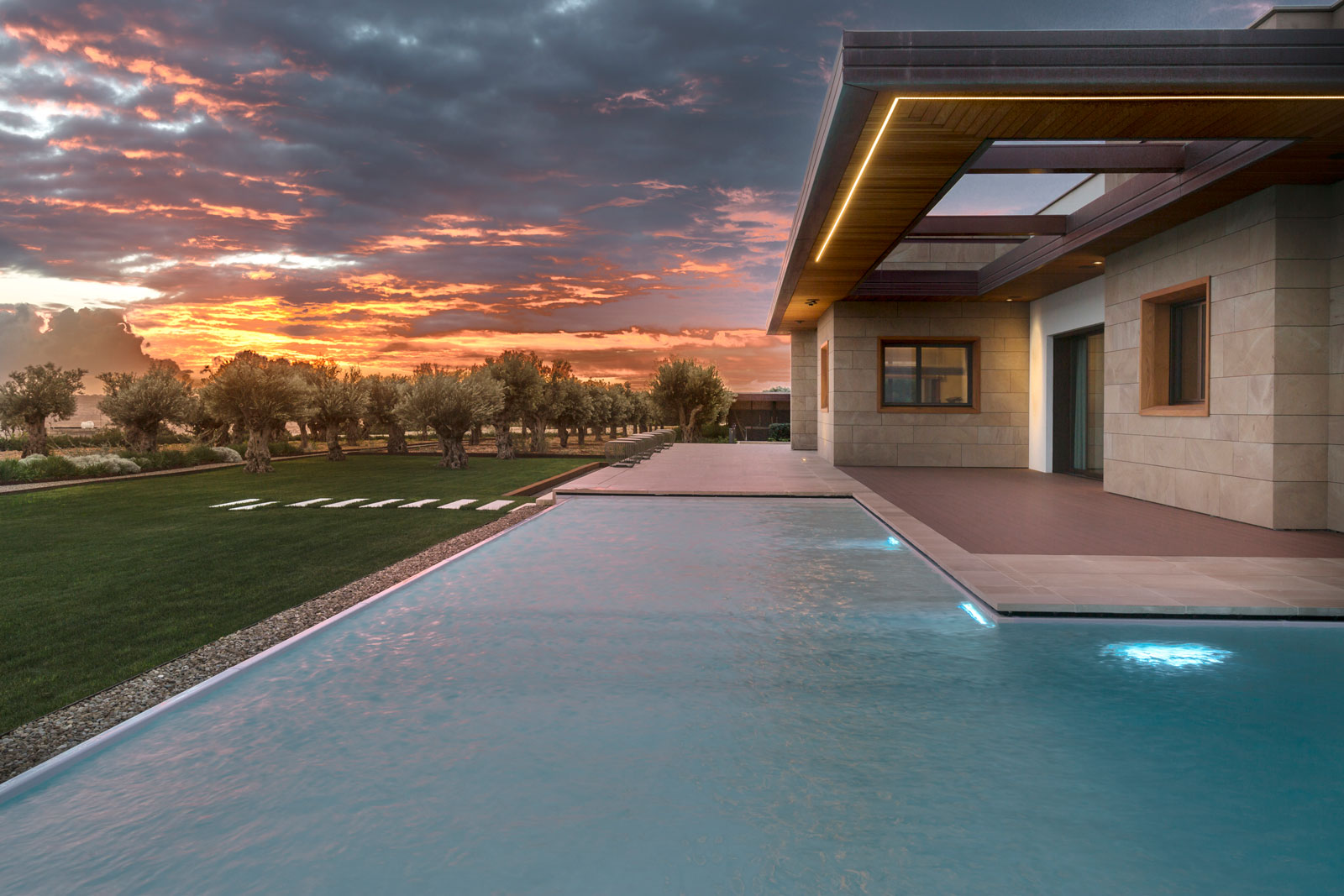 Vibia The Edit - A private villa in Malta - Meridiano