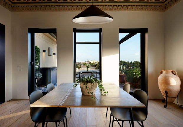 Vibia The Edit - Designers Illuminate a Renovated Rome Penthouse - North