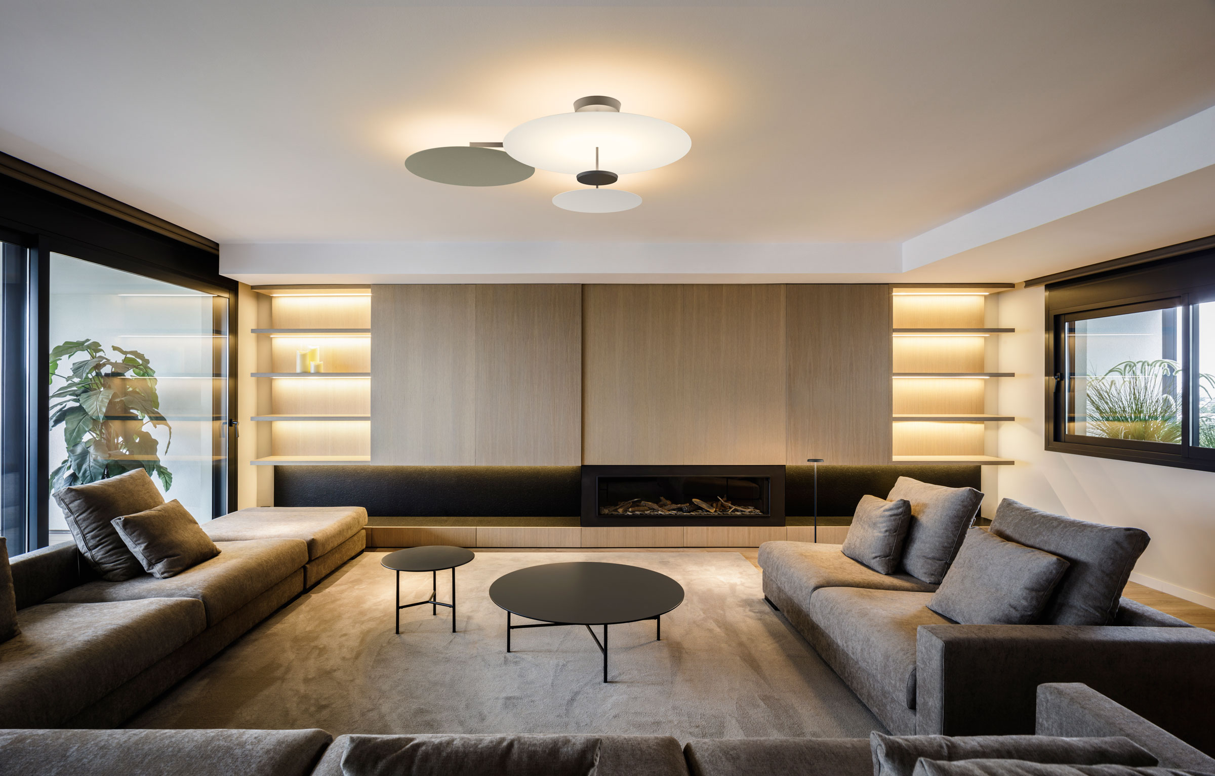 Vibia The Edit - Layers of Light: ceiling lamps Flat