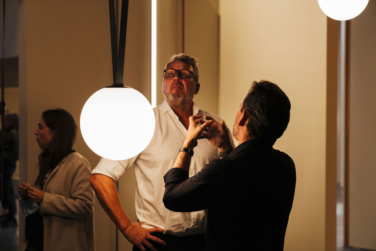 Vibia The Edit - Design journalists meet Plusminus