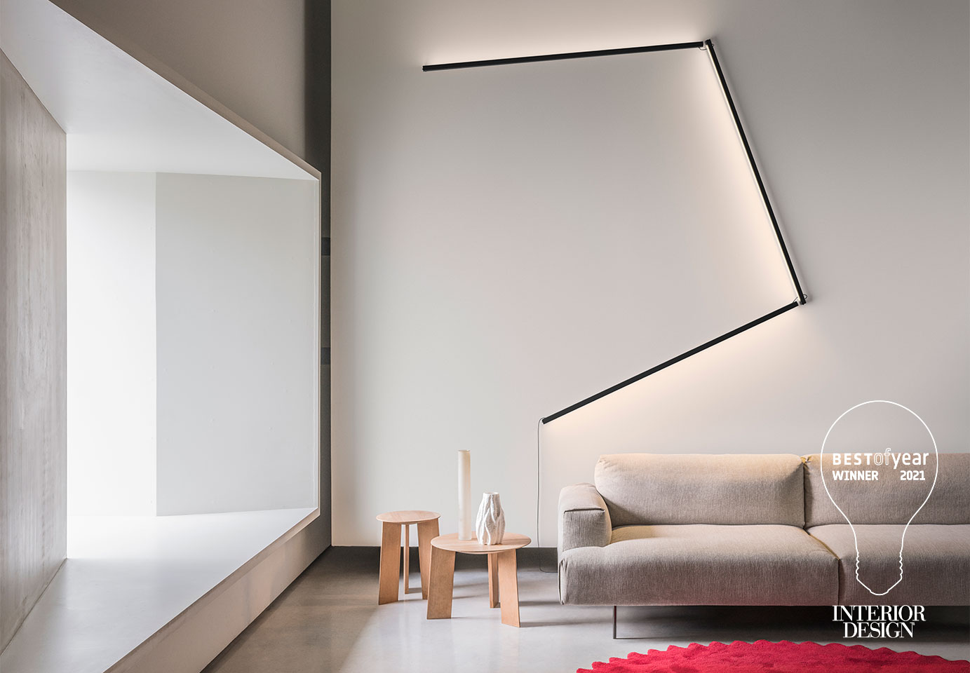 Vibia The Edit - Sticks Wins the 2021 Interior Design’s Best of Year Award