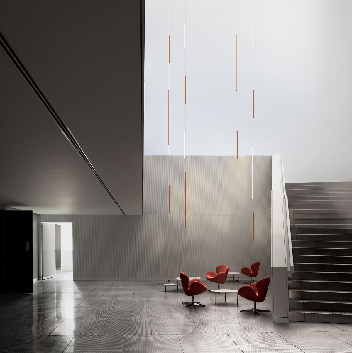 Raining light with Plusminus | Vibia