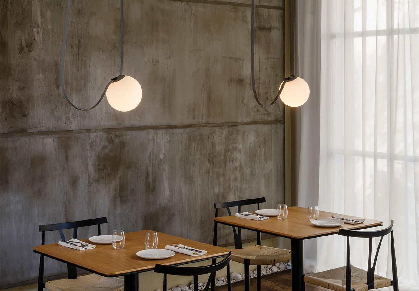 Vibia The Edit - Flowing Pendants with Plusminus