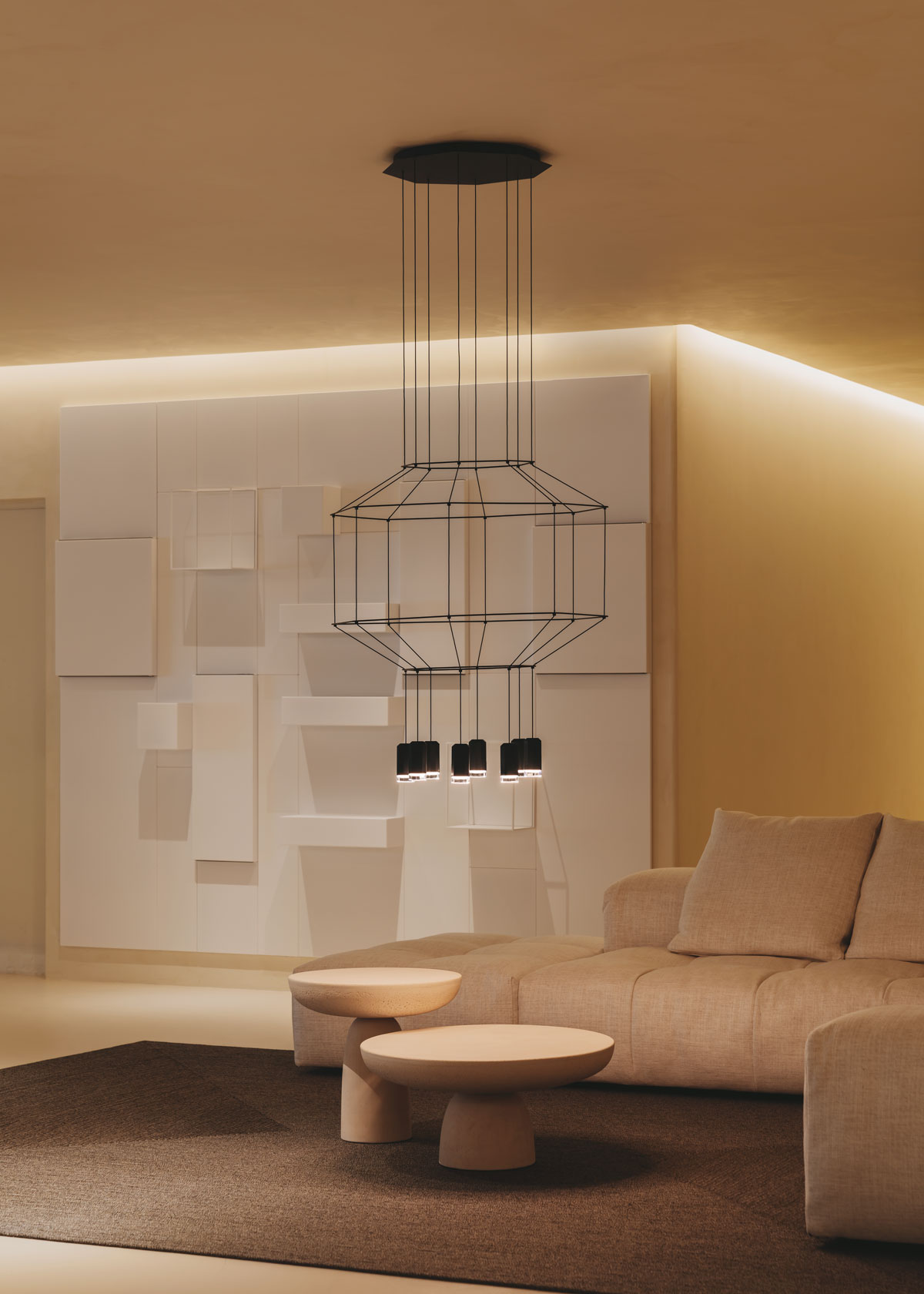 Vibia The Edit - Atmospheres designed for winter wellbeing - Tempo