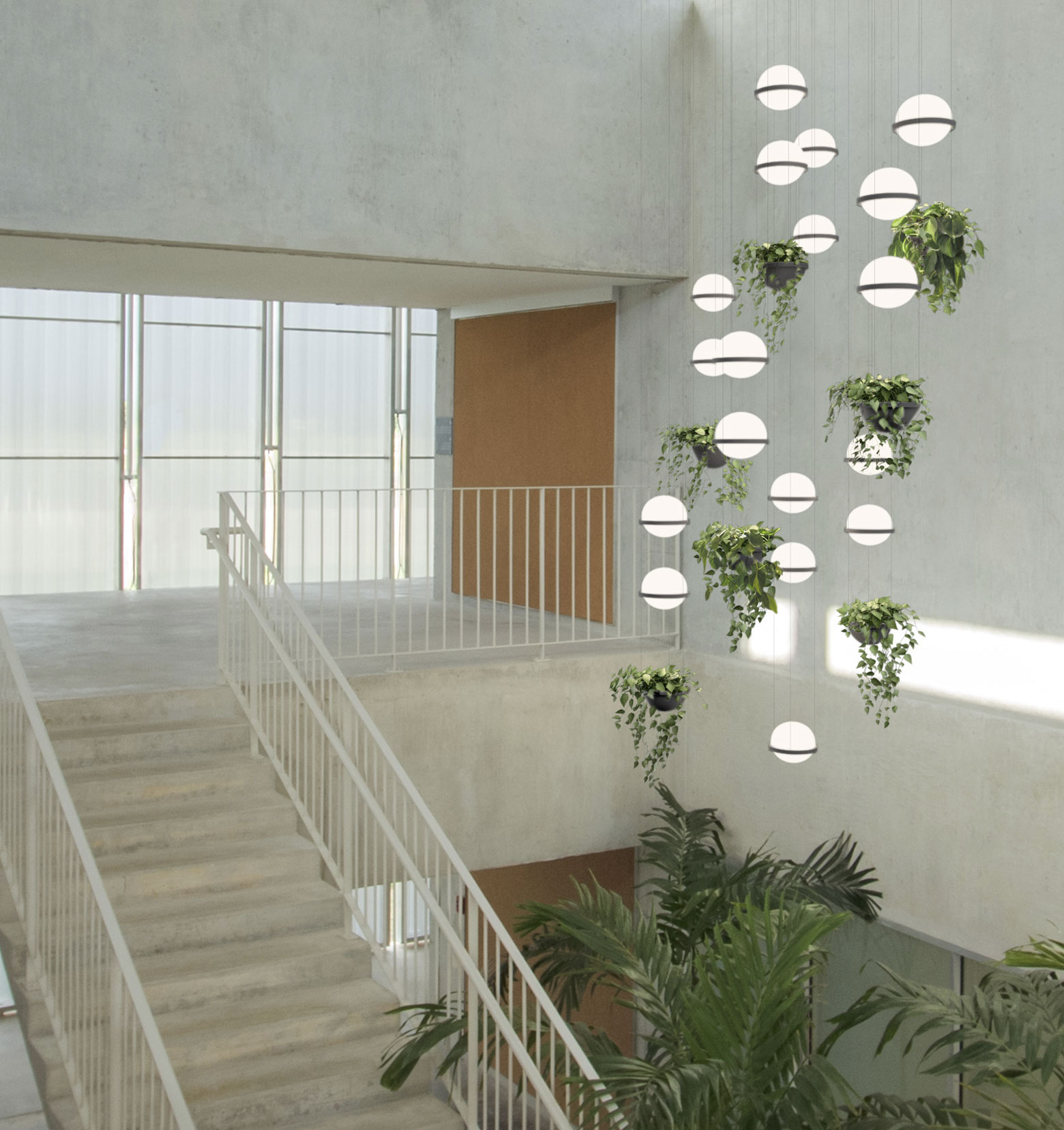 Vibia The Edit - Create a Winter Garden With the Palma Collection