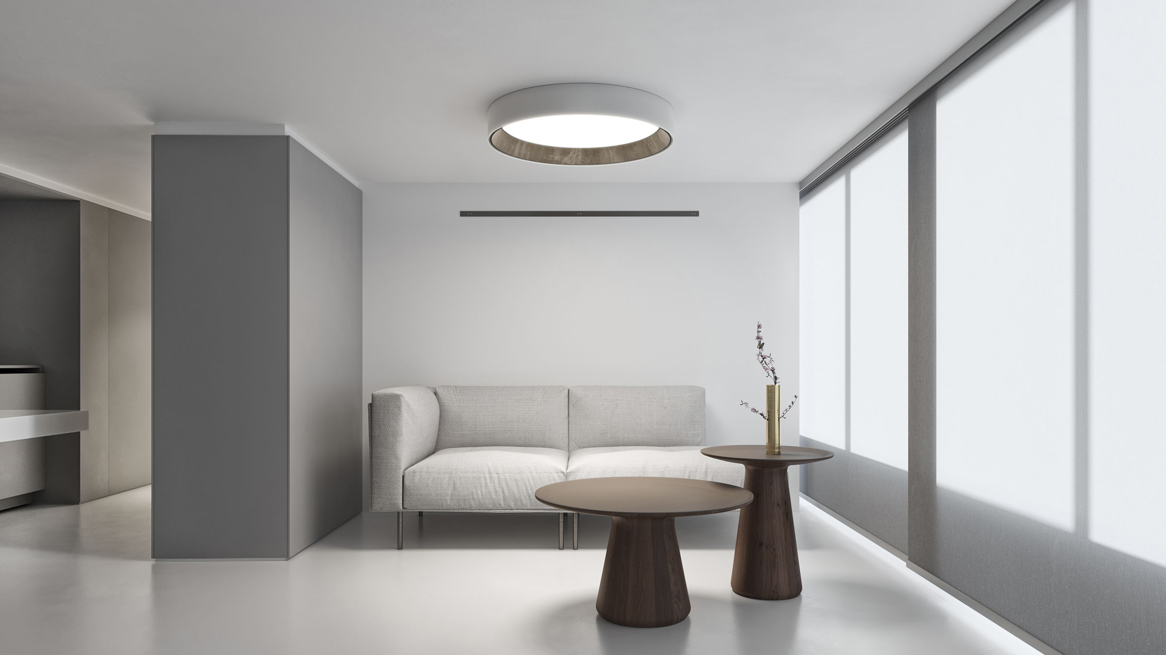 Vibia The Edit - Duo petra: Soothing, enveloping sensibility