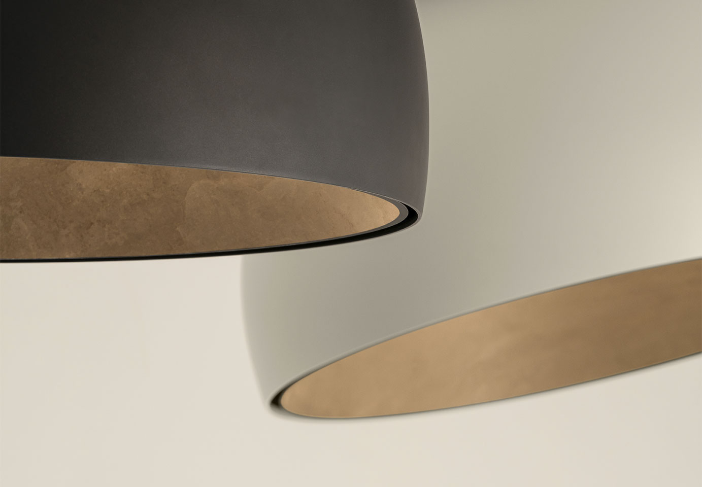 Vibia The Edit - Duo petra: Soothing, enveloping sensibility