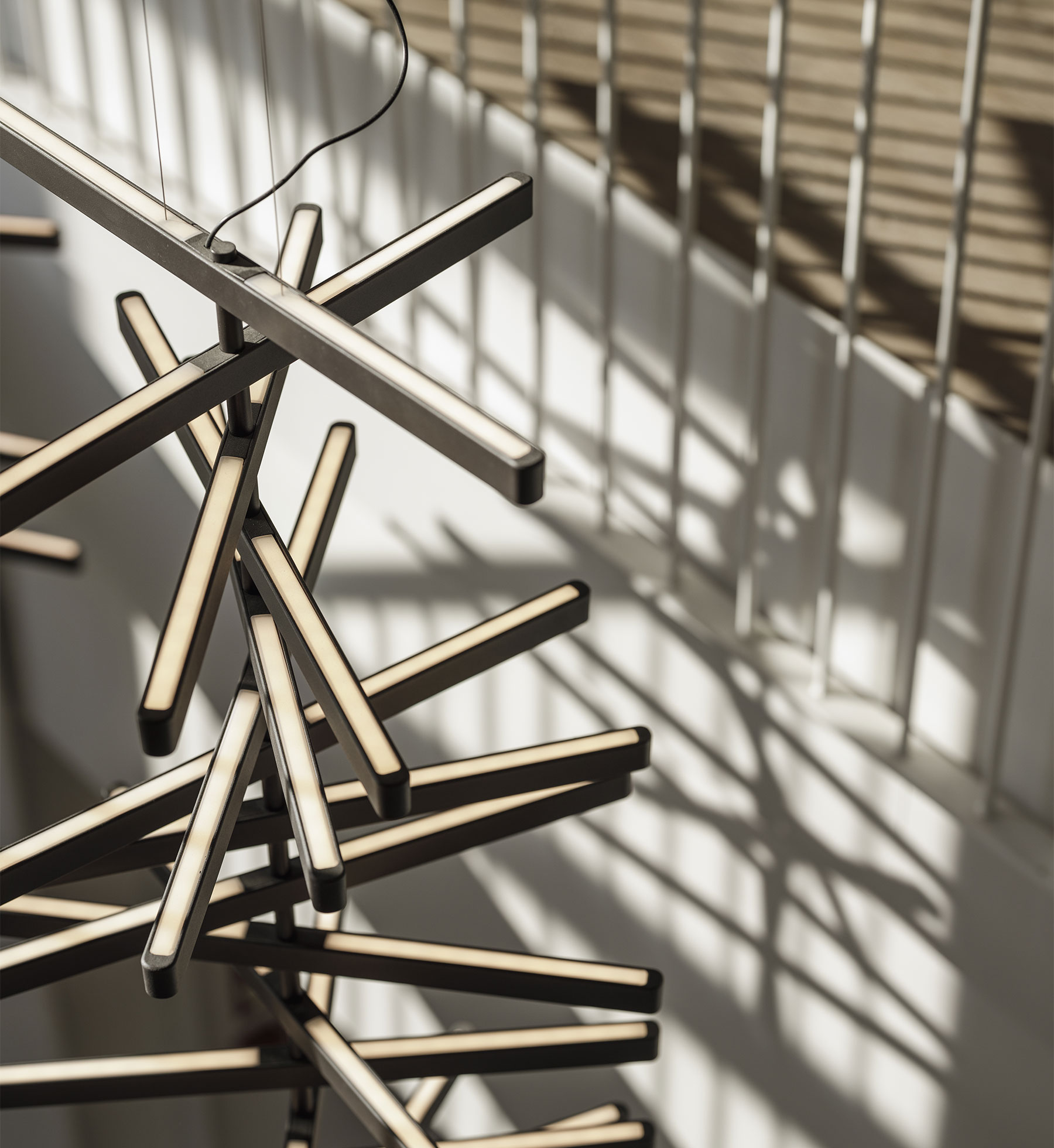 Vibia The Edit - Elevated stairwell lighting - Rhythm