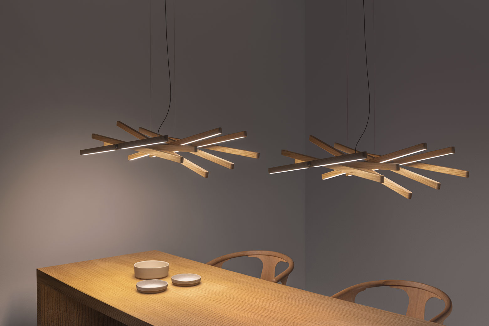 Vibia The Edit - A natural touch: Rhythm in wood