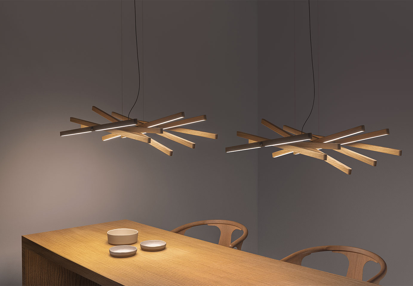 Vibia The Edit - A natural touch: Rhythm in wood