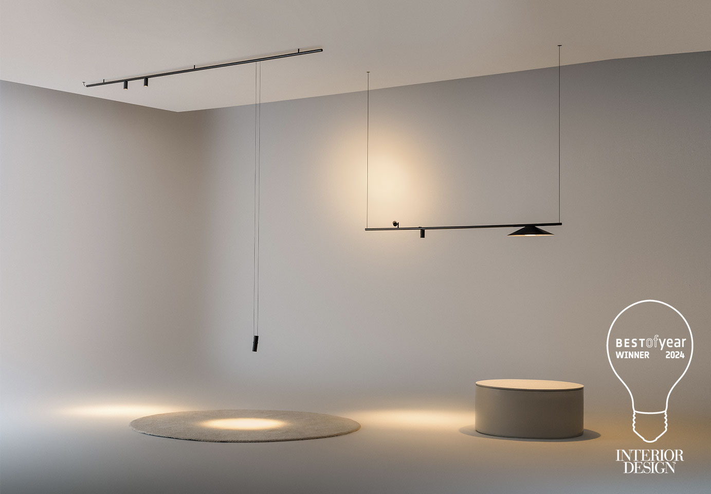 Vibia The Edit - Circus Wins the 2024 Interior Design’s Best of Year Award