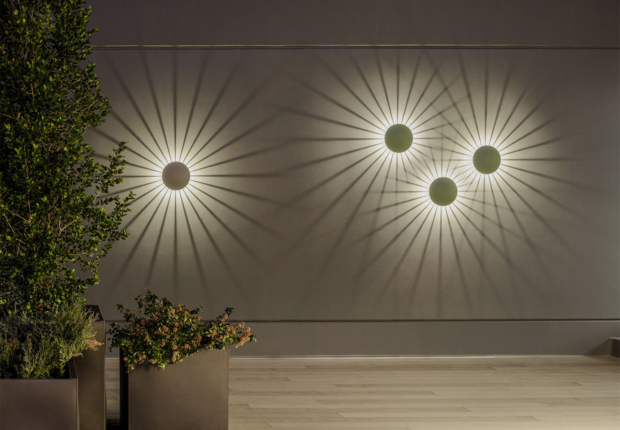 Vibia The Edit - Lighting the vertical surfaces of outdoor settings