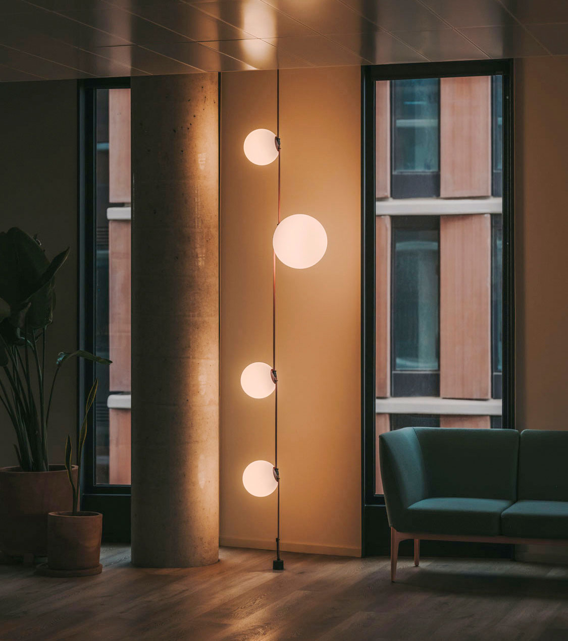 Vibia The Edit - Open workspaces offices of Sauvage TV - Plusminus