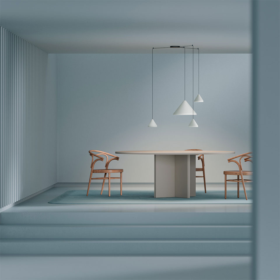 Vibia The Edit - How to compose with North?