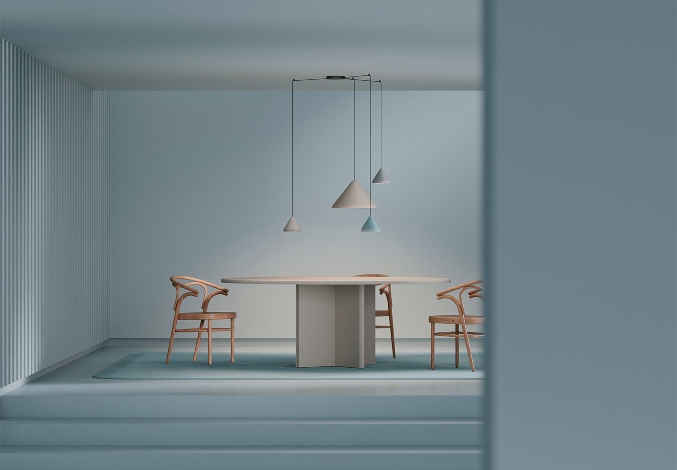 Vibia The Edit - How to compose with North?