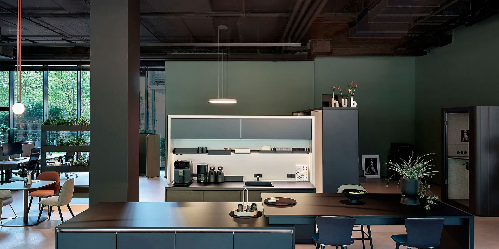 Vibia The Edit - Flexible showroom for new ways of working