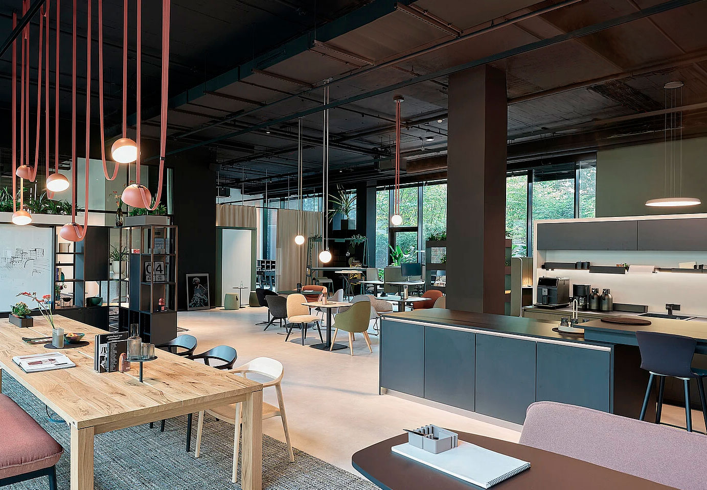 Vibia The Edit - Flexible showroom for new ways of working